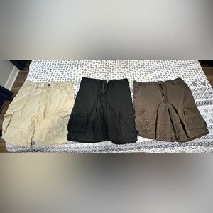 Levi’s cargo shorts—3 pairs